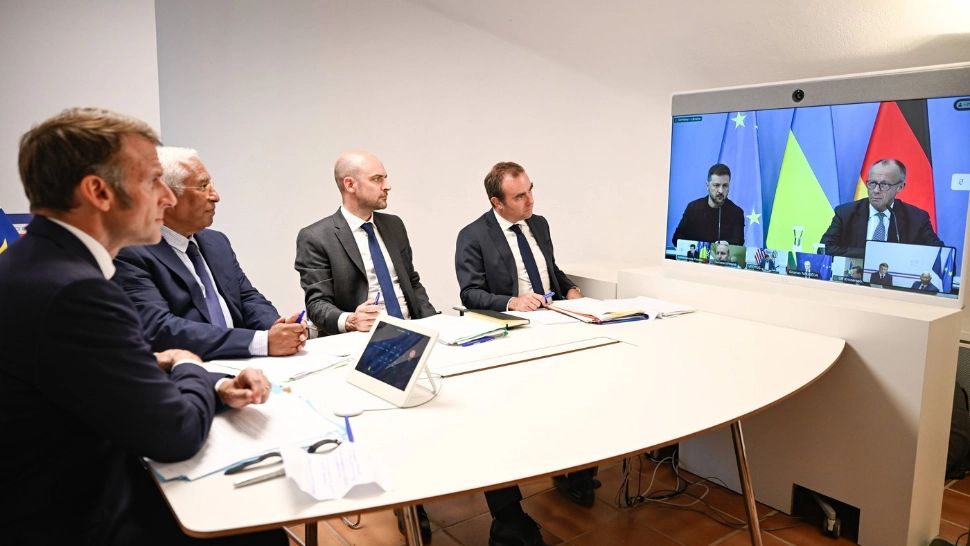 Videoconferința liderilor UE. Foto: Profimedia