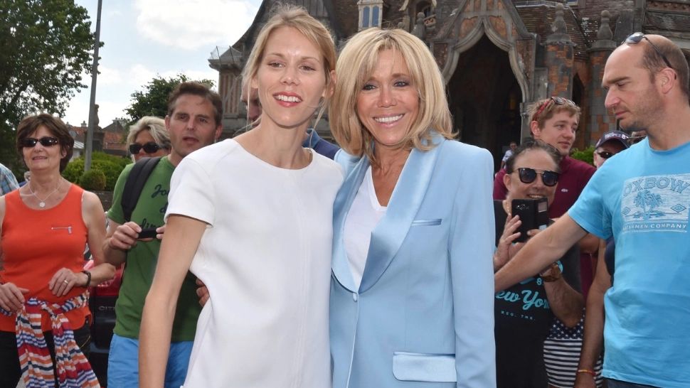Brigitte Macron și fiica sa. Foto: Profimedia