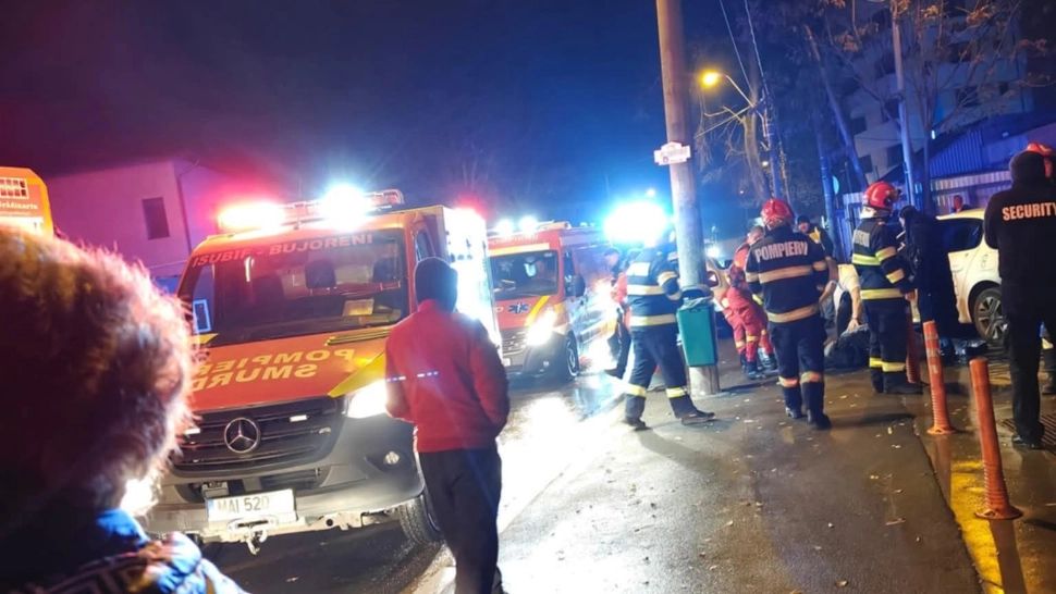 Accident grav pe bulevardul Uverturii din Capitală: mai multe echipaje de intervenție, trimise la fața locului/ Foto: Info Trafic Bucure;ti și Ilfov