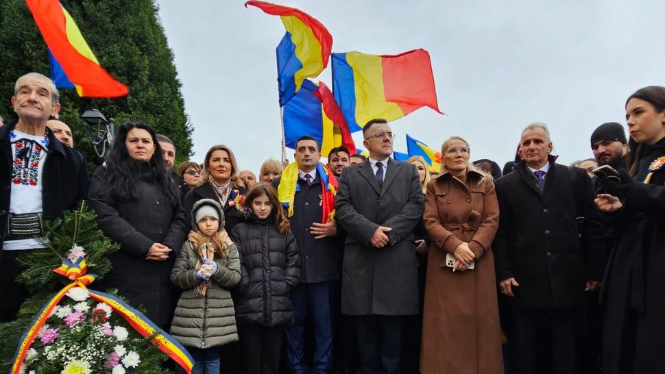 George Simion, votat în unanimitate pentru un nou mandat la conducerea AUR. Foto/PAUR