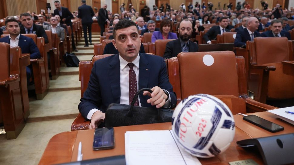 George Simion, atac dur în Parlament: „Dați-vă demisia, domnule Bolojan”/ Inquam Photos / George Călin