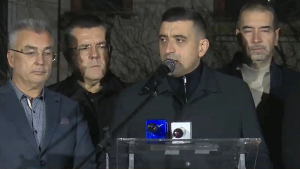 George Simion și liderii AUR
