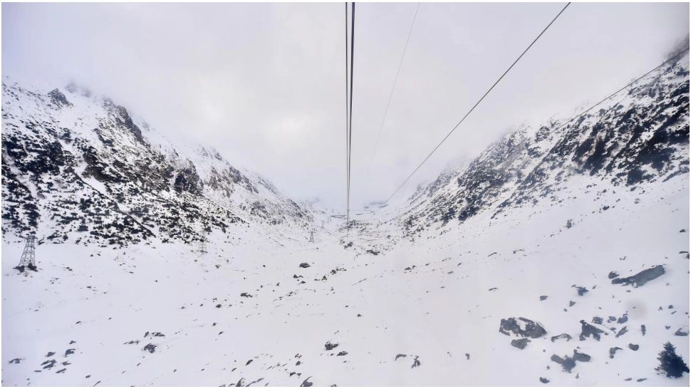 Accesul la Bâlea Lac, în Munții Făgăraș, nu este încă posibil