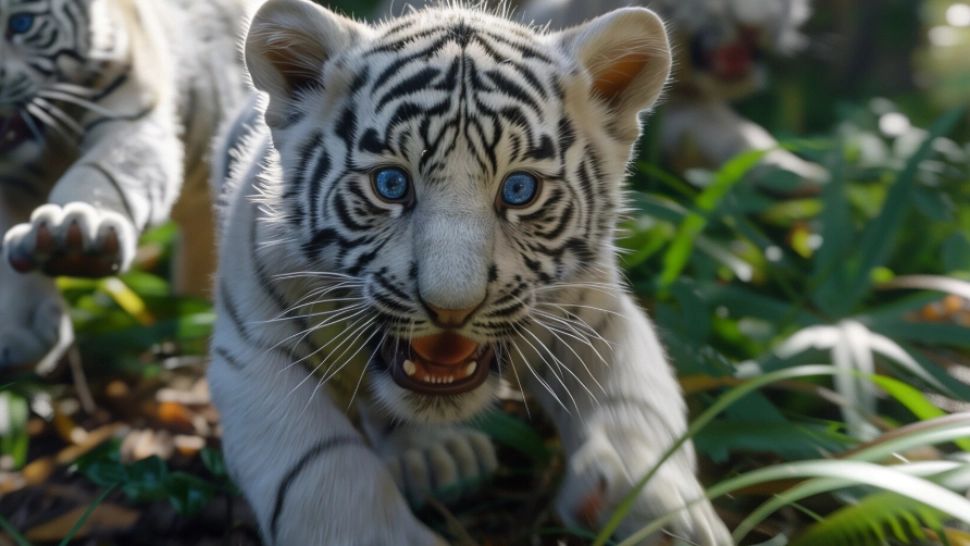 Pui de tigru Bengal. Foto ilustrativ