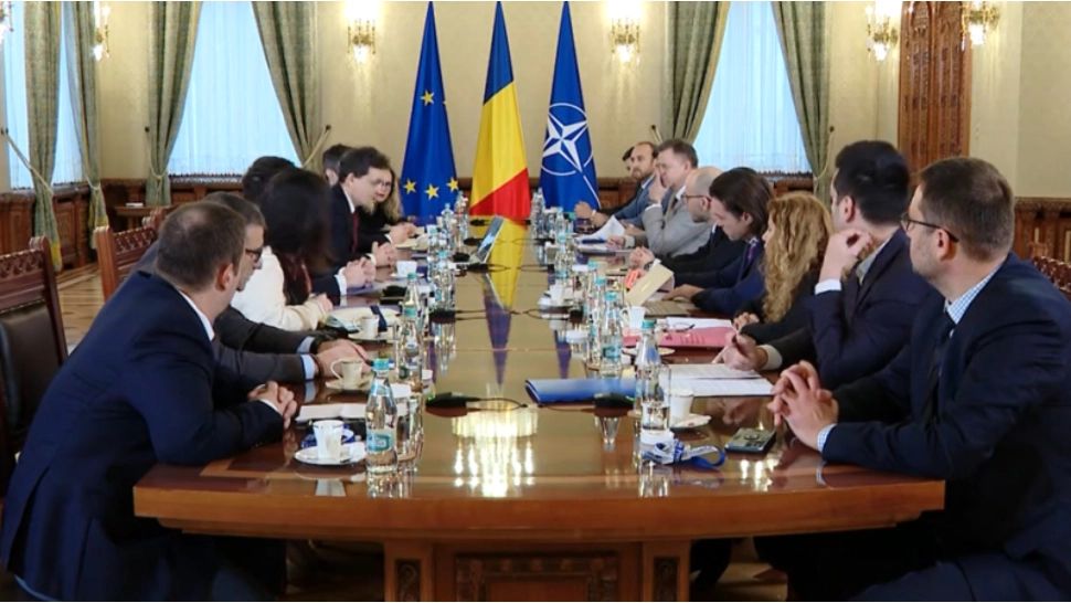  De la interviul pentru sistem, în fața președintelui Nicușor Dan. FOTO: Captura Facebook