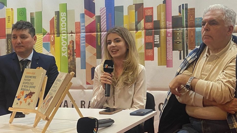 Cartea „Barometrul Puterii Geopolitice și Noua Ordine Mondială”, semnată de Daria Gușă, a fost lansată oficial în cadrul Târgului de Carte Gaudeamus
