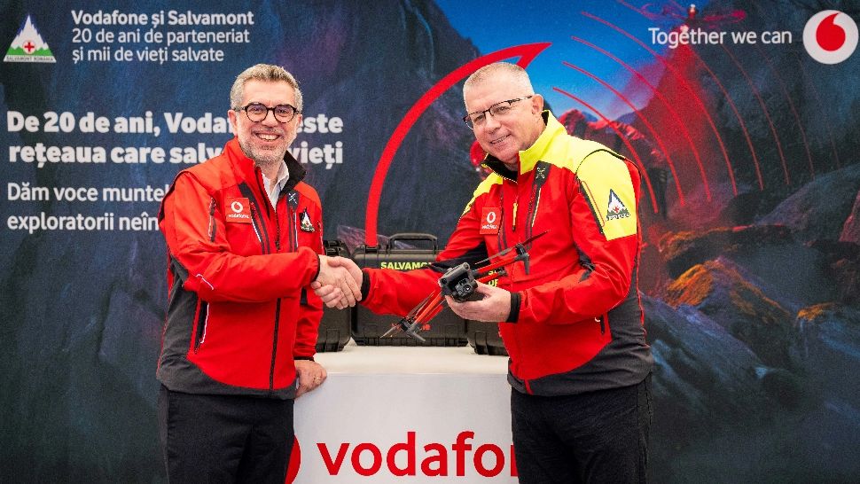 Vodafone și Fundația Vodafone continuă parteneriatul de peste 20 de ani cu Salvamont România
