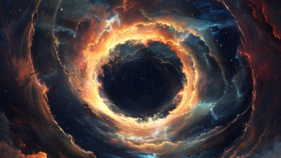Astrologii au surprins o gaură neagră care deformează spațiul-timp