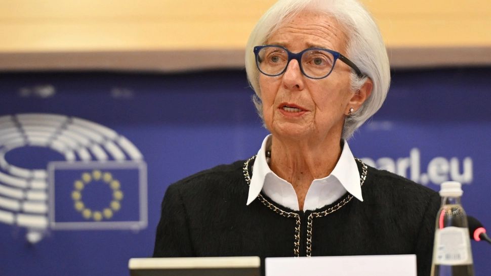 Christine Lagarde a avertizat miercuri asupra riscurilor majore ale propunerii Comisiei Europene de a utiliza activele îngheţate ale băncii centrale ruse pentru a acorda împrumuturi Ucrainei (foto: profimedia)