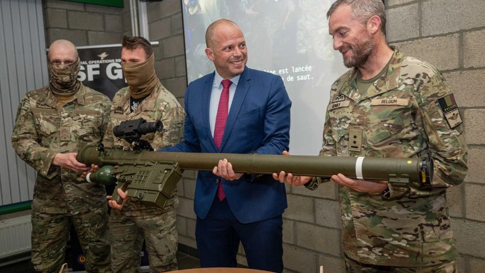 Belgienii au dezvăluit un nou sistem anti-drone. Foto: Profimedia
