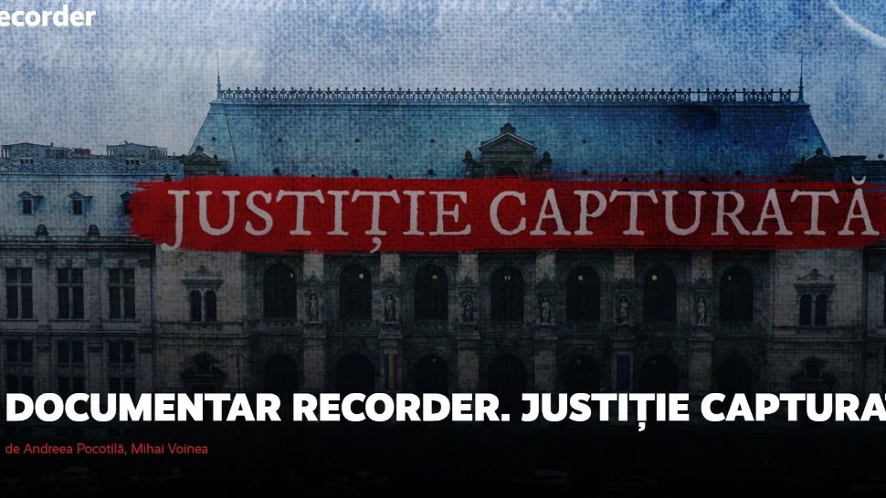Profesorul de drept Radu Chiriță mărturisește că a urmărit documentarul Recorder.