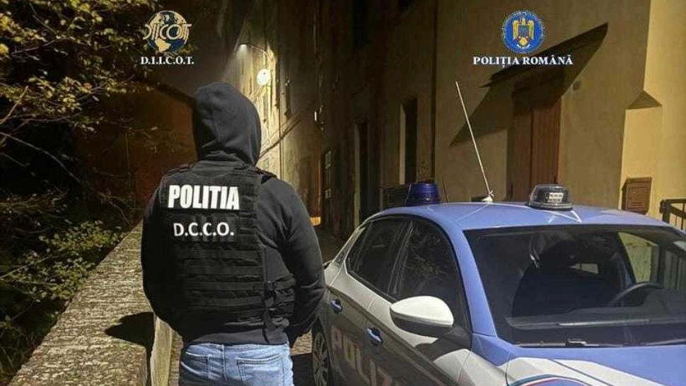 Percheziții în trei județe și două penitenciare într-un dosar de trafic internațional de droguri