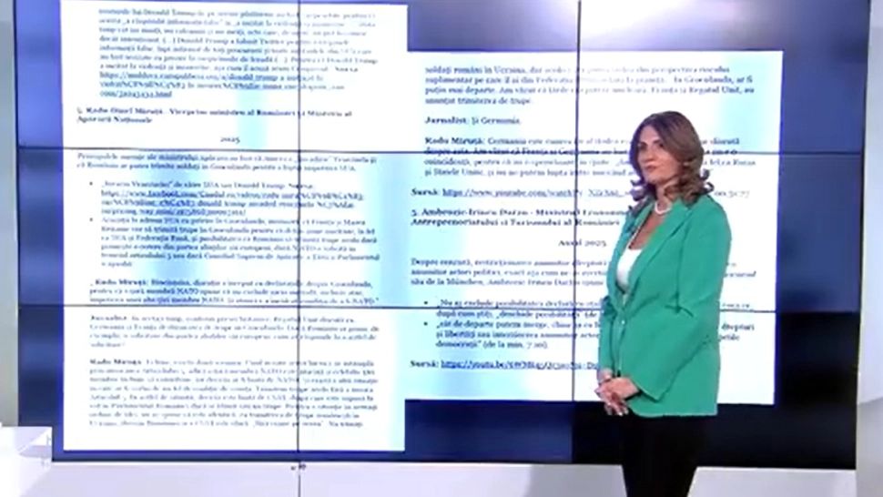 Anca Aleaxandrescu a prezentat documentul, în premieră
