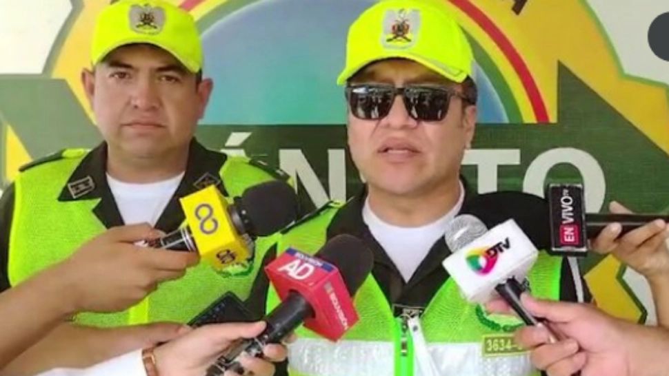 Captura foto X, accident Bolivia