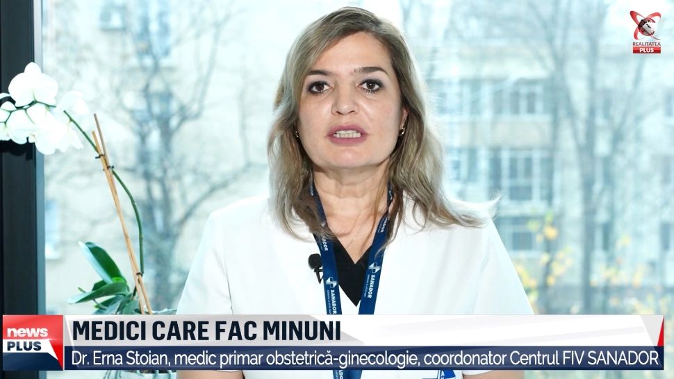 Dr. Erna Stoian, medic primar, Coordonator centrul FIV, SANADOR 