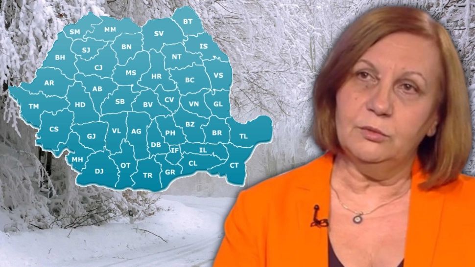 Votexul polar cuprinde România