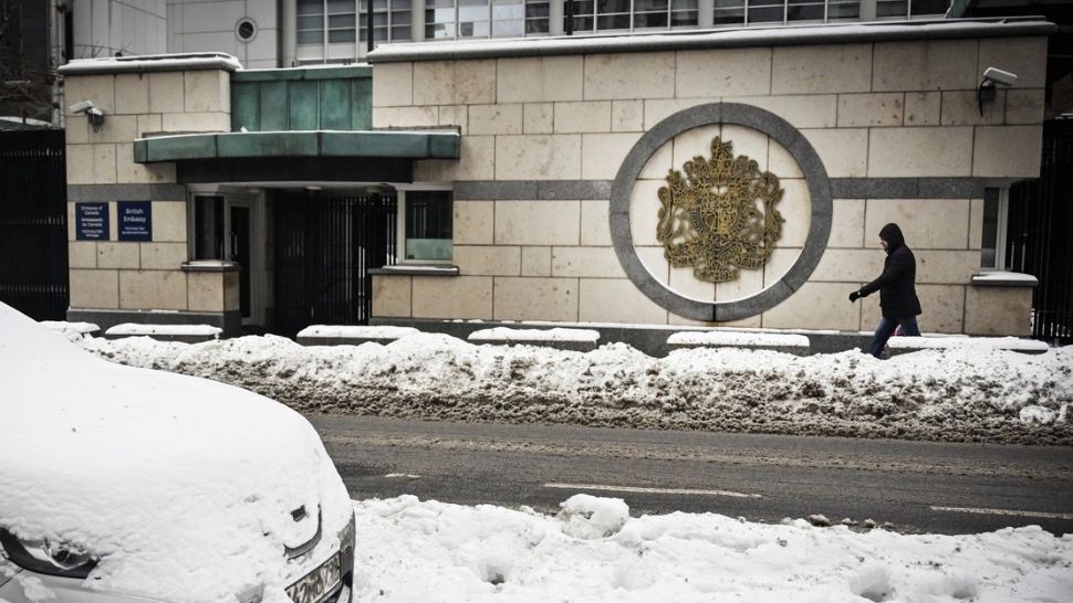Ambasada Marii Britanii în Moscova. Foto: Profimedia