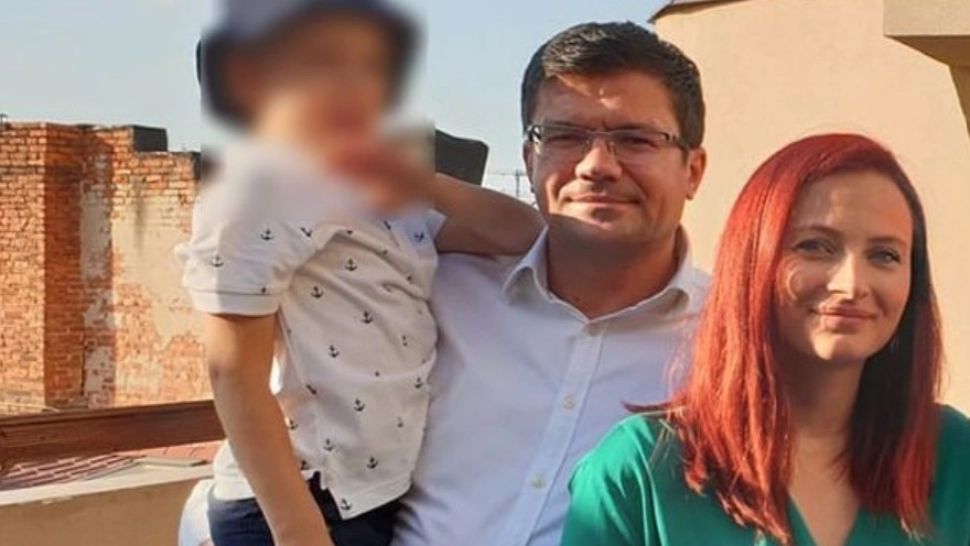 Raluca Alexe alături de soțul Costel de la CJ Iași. Foto/FB