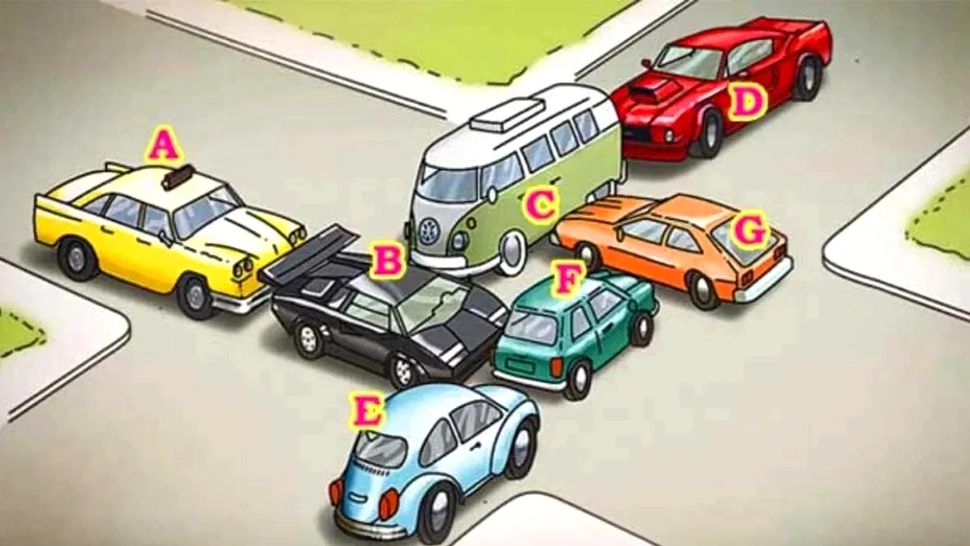 Test IQ pentru genii: mută o singură mașină și scapă intersecția de blocaj