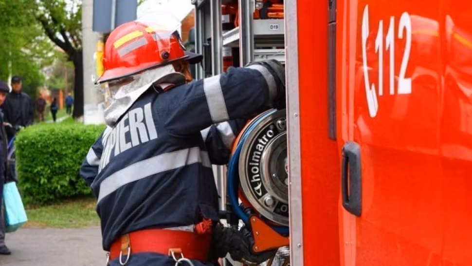 Incendiu la Spitalul Bălăceanca. A fost activat Planul Roșu de intervenție