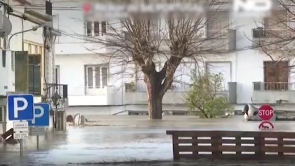 Furtuna Marta face ravagii în Spania și în Portugalia. Evacuări masive: 11.000 de oameni, scoși din case