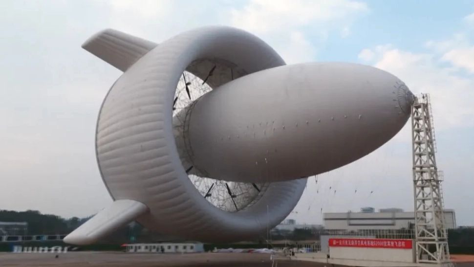 China a ridicat în aer prima turbină eoliană zburătoare