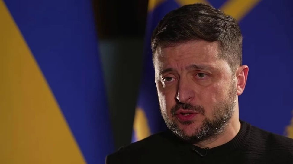Volodimir Zelenski în interviul France 2 (sursă: France 2)