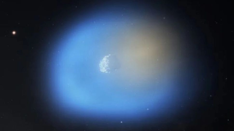 Cometă nou descoperită. Foto: space.com