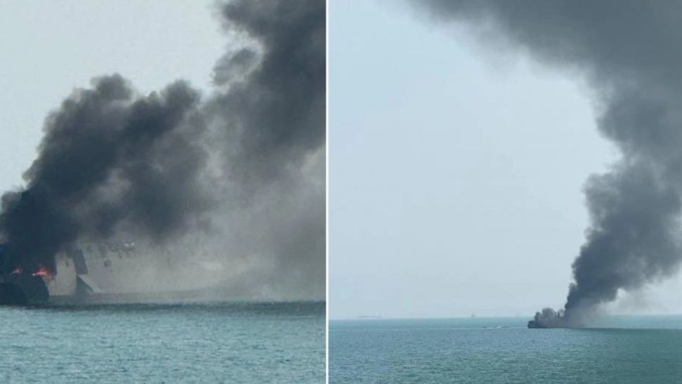 Iranul amenință SUA după scufundarea navei de război.