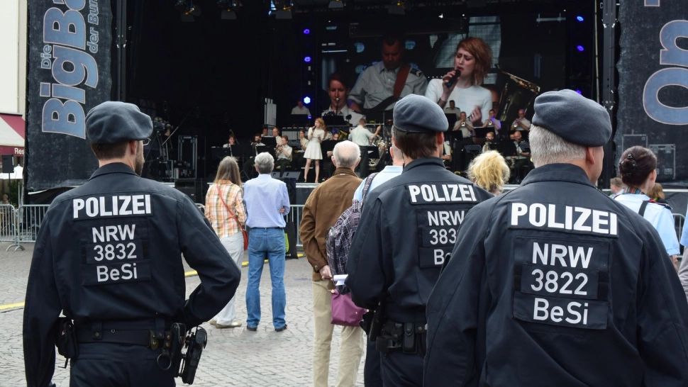 Poliția germană. Foto: Profimedia