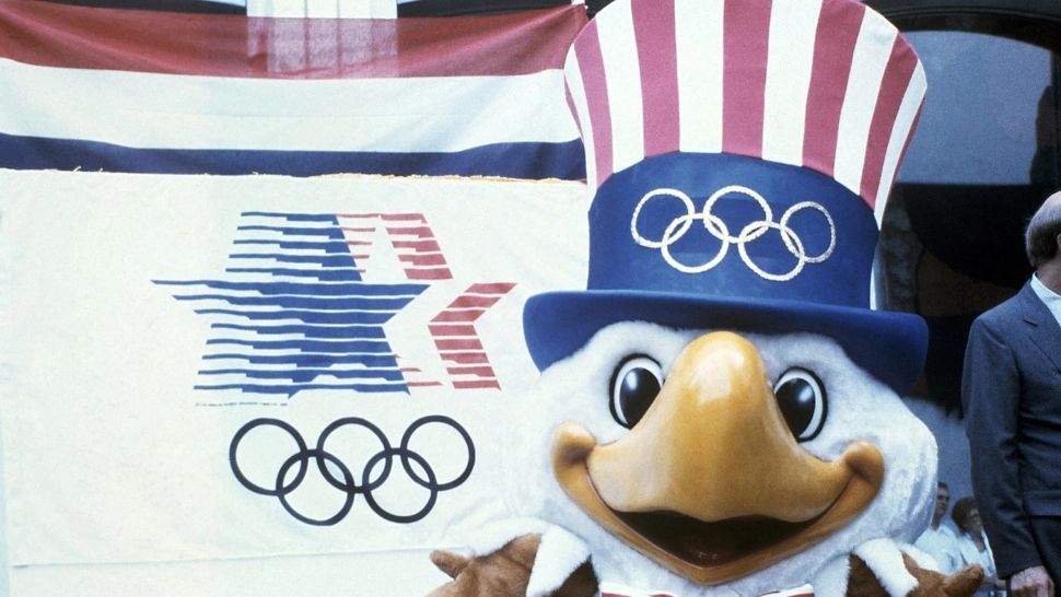 Mascota Jocurilor Olimpice din 1984 (Profimedia)