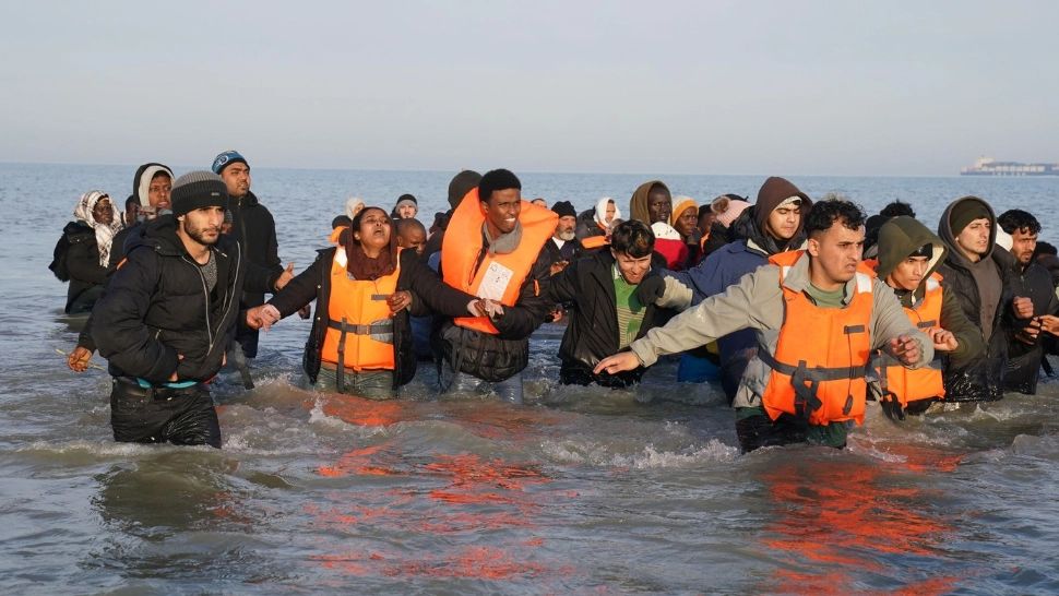 Migranți. Foto: Profimedia