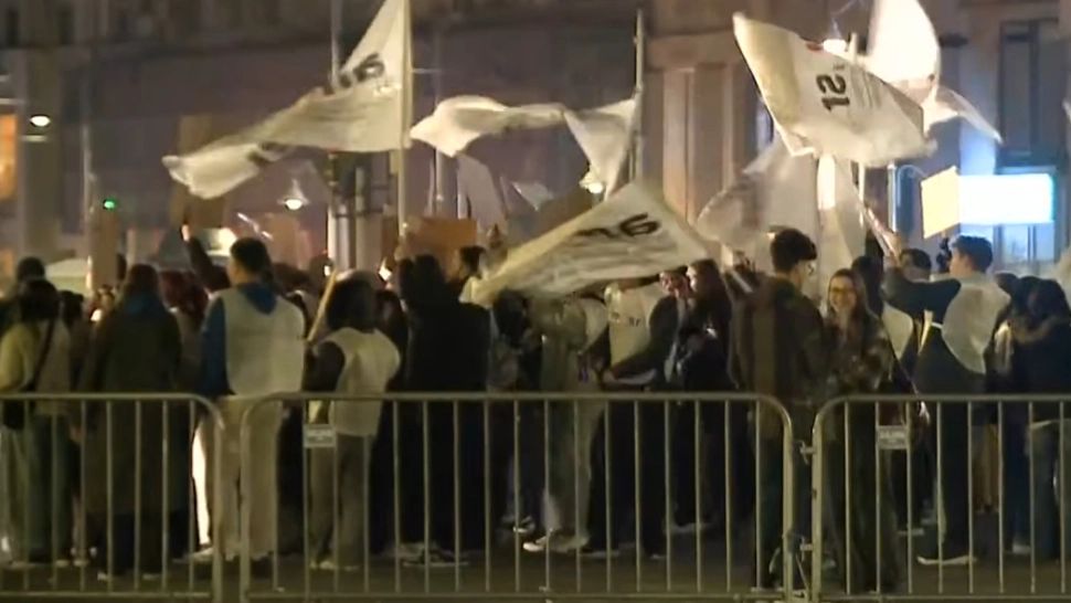 Studenții români au ieșit în stradă