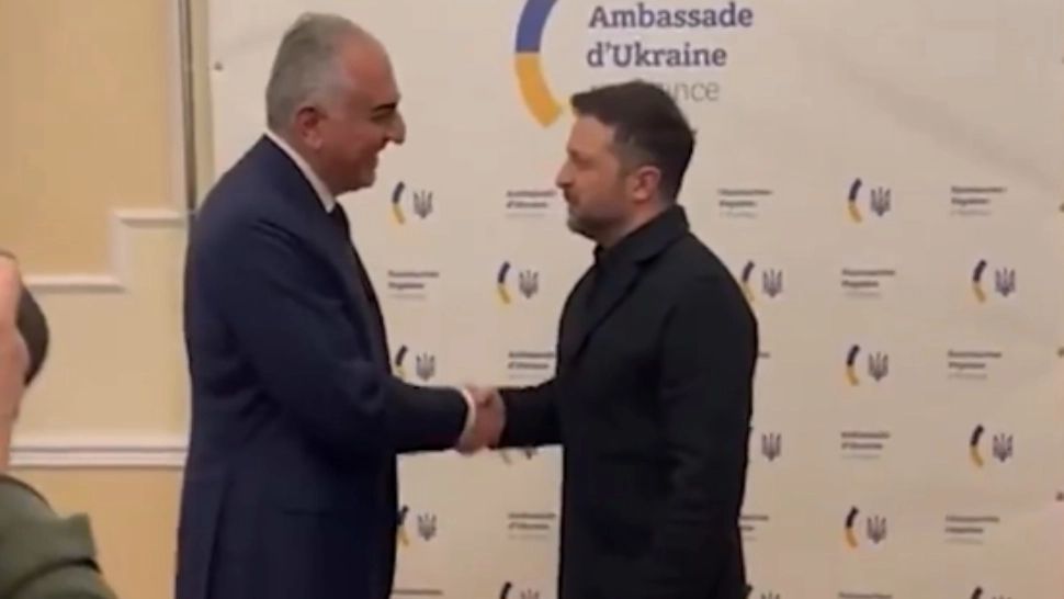 Zelenski a stat de vorbă cu prințul moștenitor al Iranului. FOTO: X