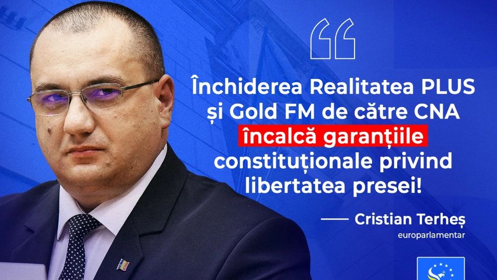 Europarlamentarul Cristian Terheș.