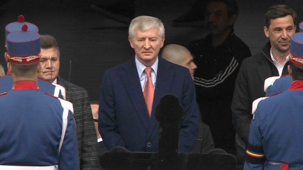 Rinat Ahmetov, patronul clubului Șahtior Donețk