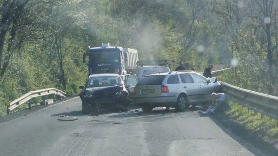 Accident Arad - Sursa foto: Glsa.ro.