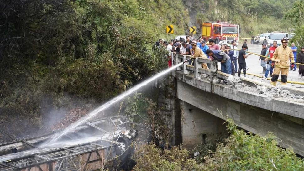 Accident Ecuador.