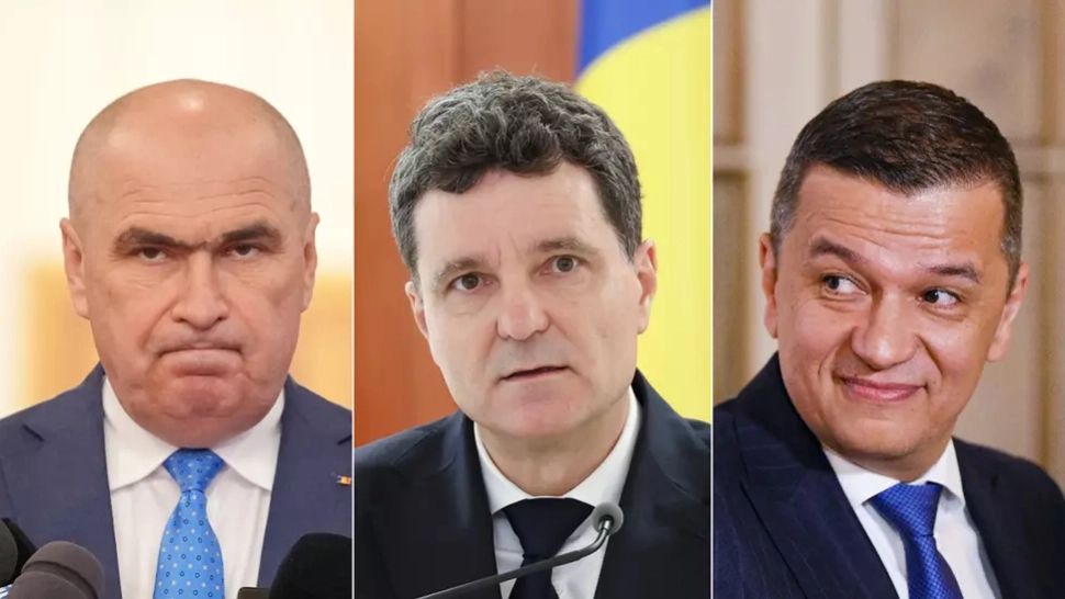 Ilie Bolojan, Nicusor Dan, Sorin Grindeanu