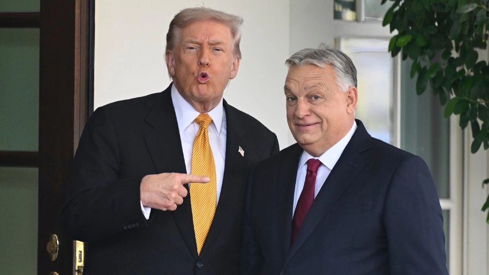 Trump l-a susținut puternic pe Viktor Orban. Foto/Arhivă