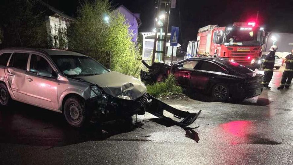 Accident rutier în Teleorman: trei femei au ajuns la spital după impactul dintre două mașini