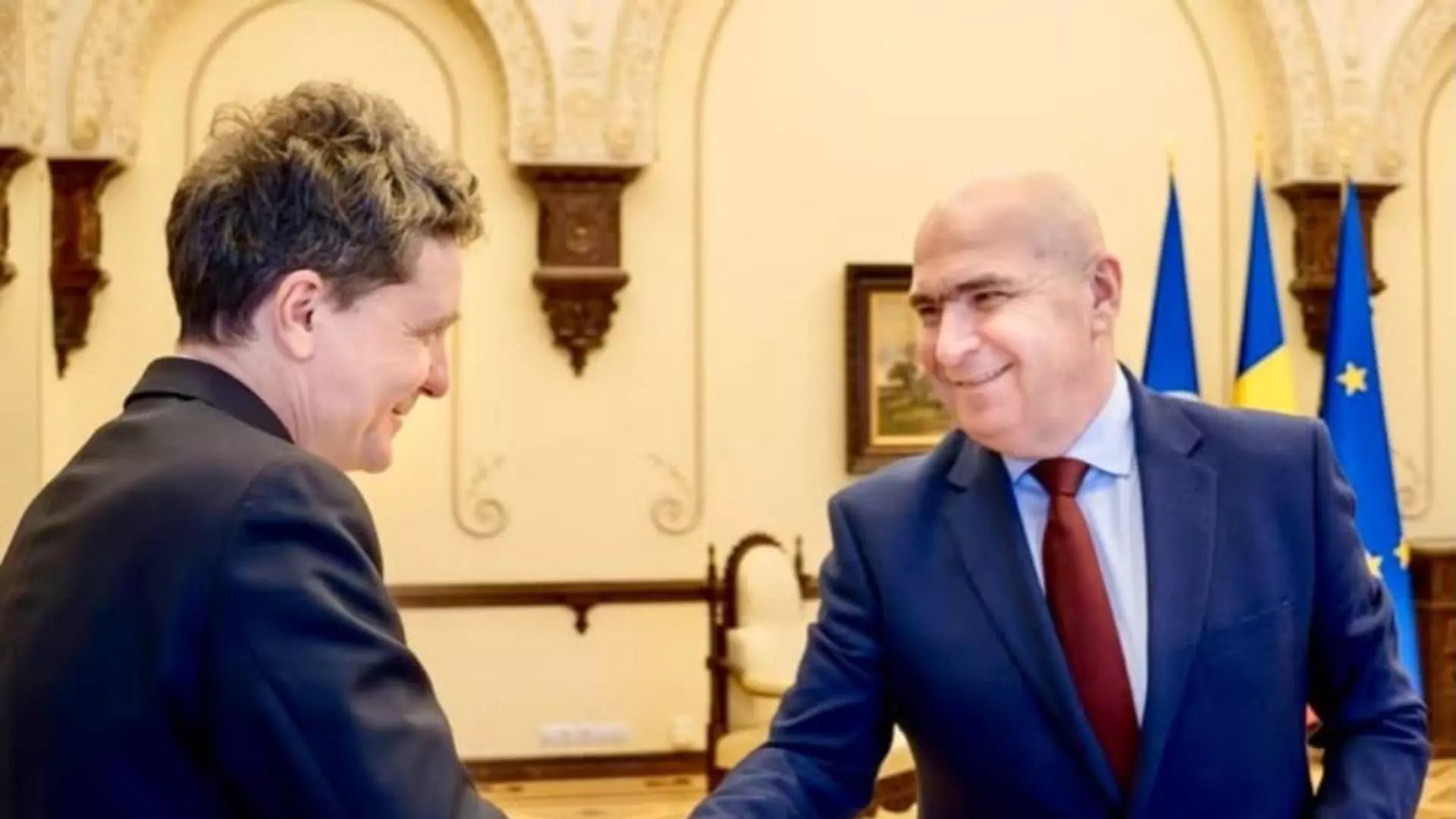 Nicușor Dan și Ilie Bolojan 