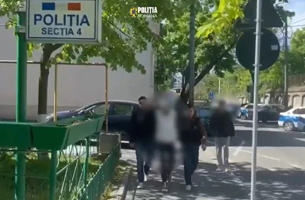 Hoț reținut/ Captură video