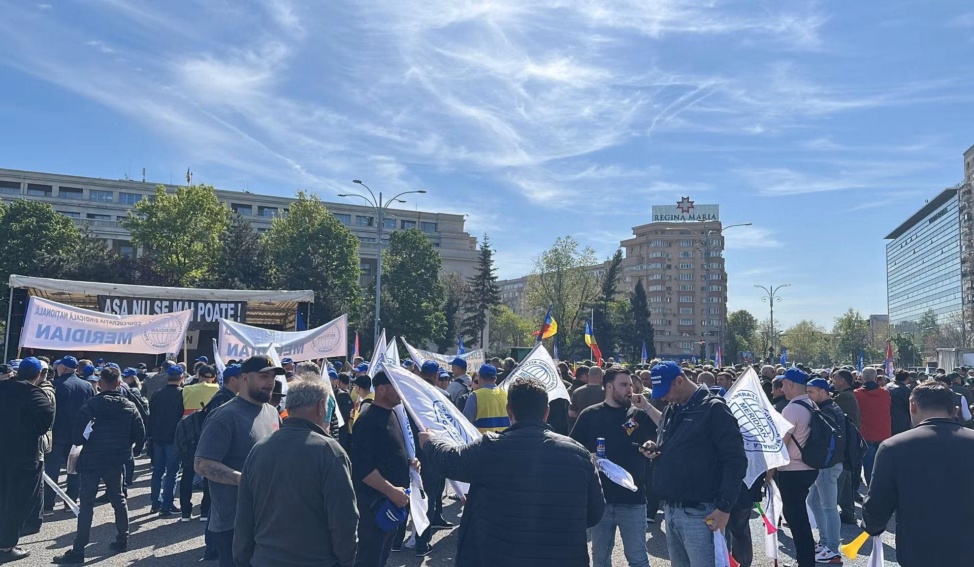 Proteste Piața Victoriei/ Arhivă foto