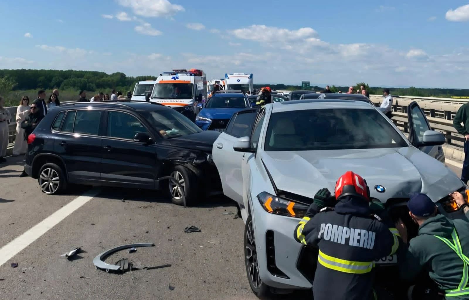 Accident autostrada A3 
