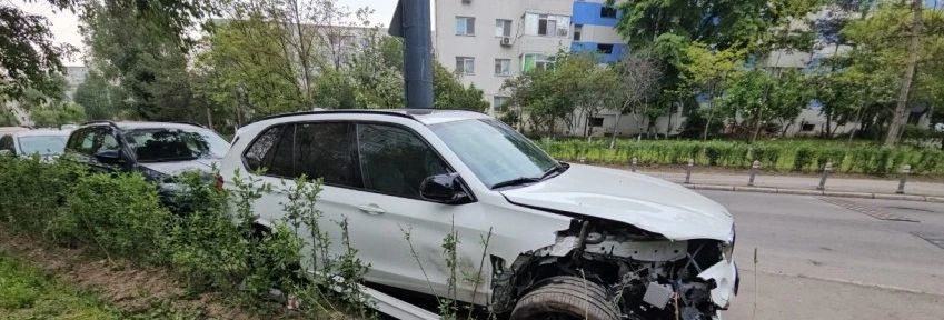 Accident la Constanța (sursă: Ziua de Constanta)