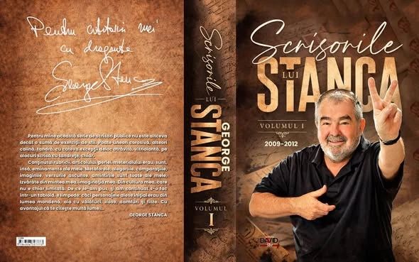 Coperta cărții lui George Stanca
