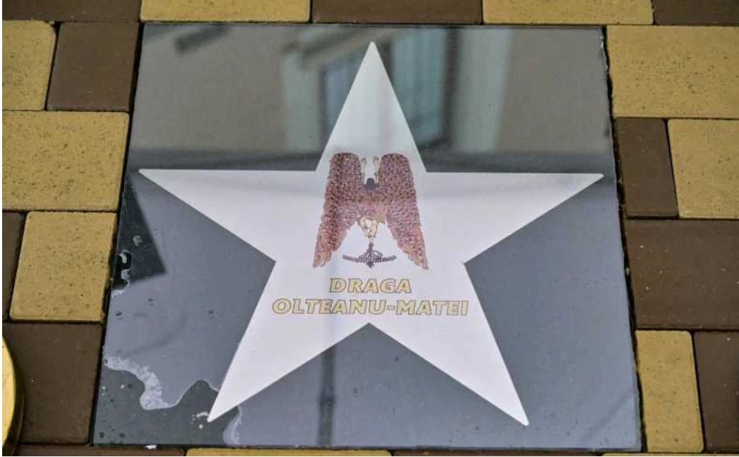 Draga Olteanu Matei a primit o stea