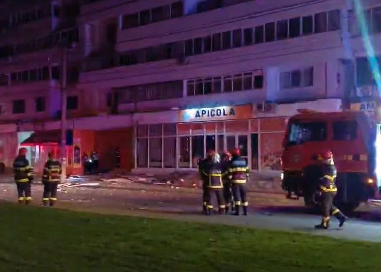 Dronă explodată la Galați
