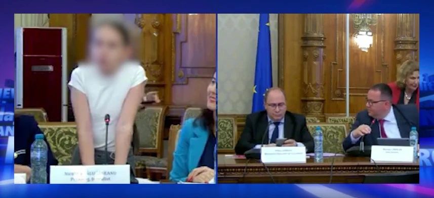 Elevă de clasa a V-a